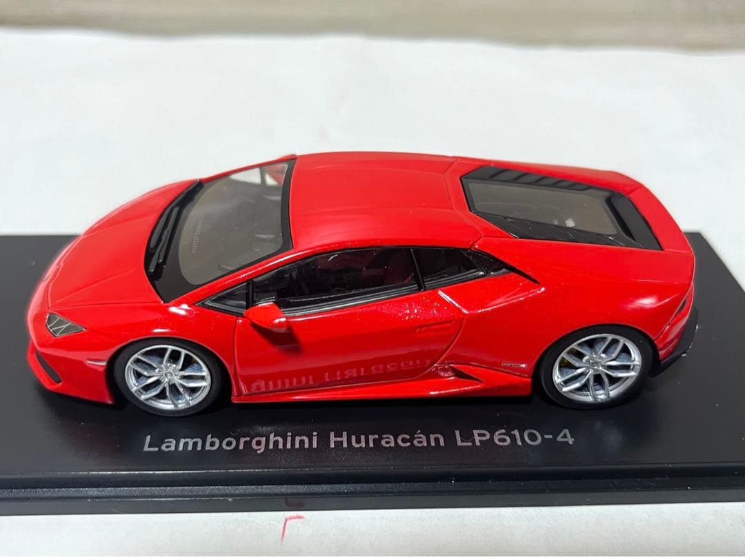 京商 1/43 ランボルギーウルカンLP610-4 Red Matallic
