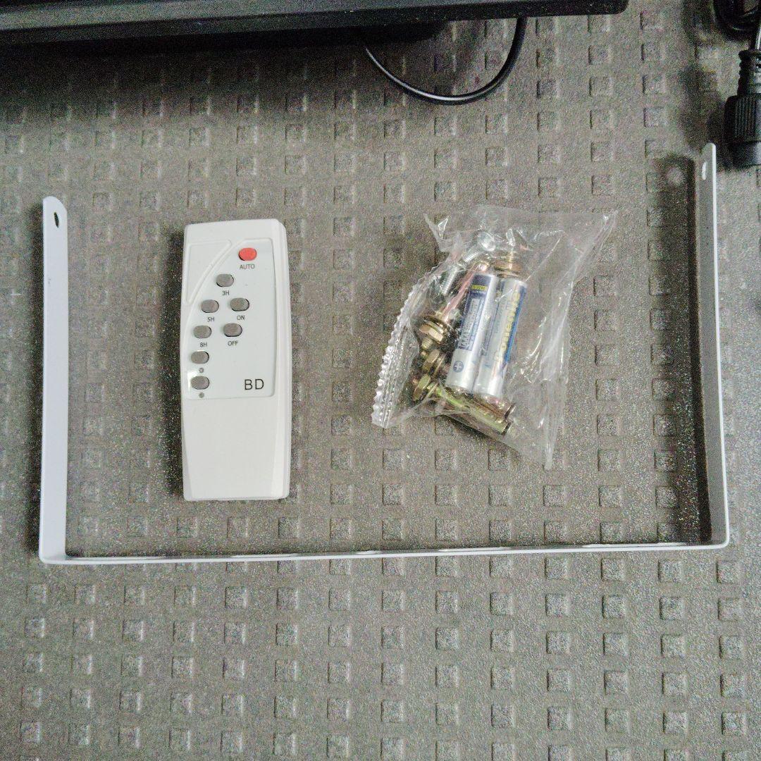 値下げ　太陽電池パネル付LED 照明　　2