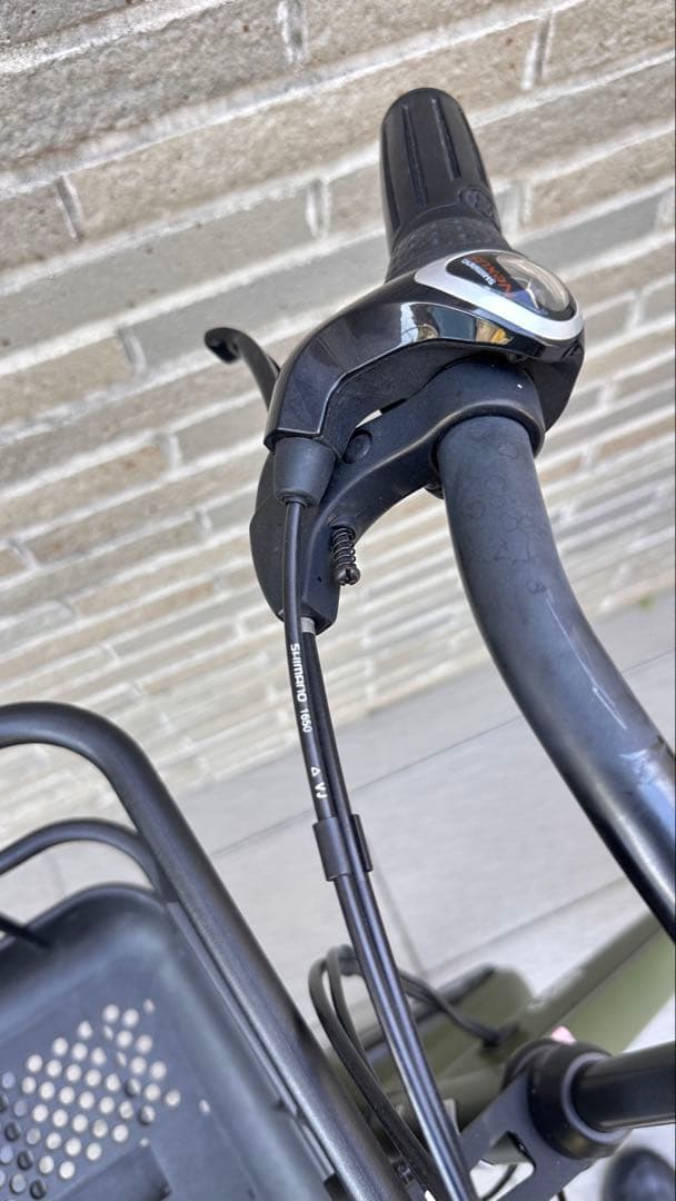 電動アシスト自転車 エナシスミー ENERSYS Me マットオリーブ