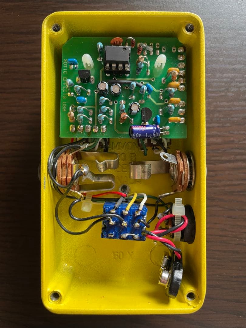 Xotic AC Booster 最初期型 シリアル#0009 基板モールドなし