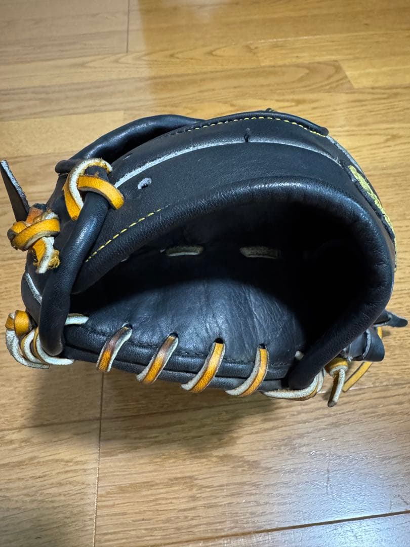 Miyama 硬式内野手用　野球グローブ 黒
