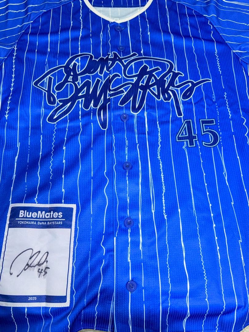 横浜DeNAベイスターズ・森原康平・サイン入りユニフォーム