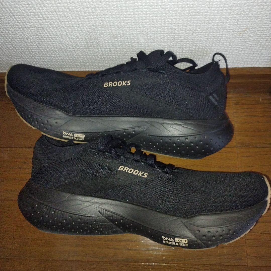 美品 Brooks ブルックス グリセリン 21 ステルスフィット 25.0cm