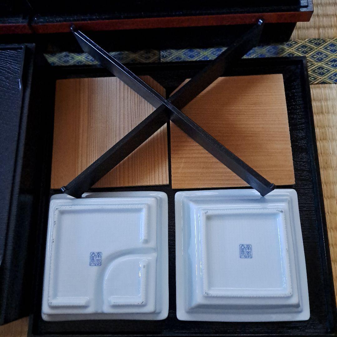 昭和　松花堂弁当　6セット　南風窯？