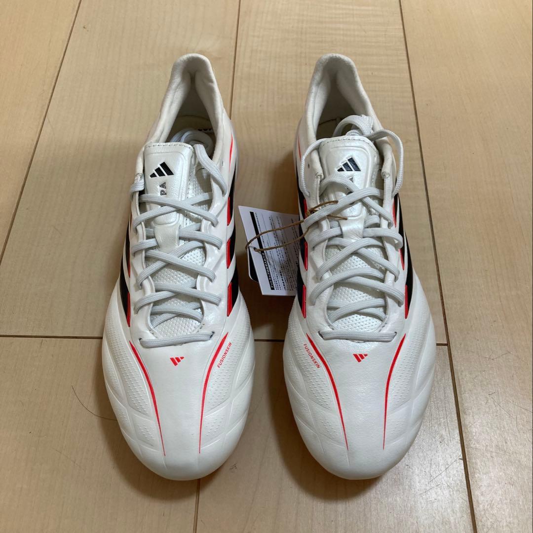 【新品】アディダス コパピュア4 ELITE AG 24.5cm 白 希少