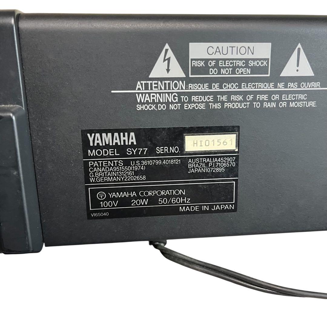 YAMAHA SY77 デジタルシンセサイザー キーボード ヤマハ ピアノ