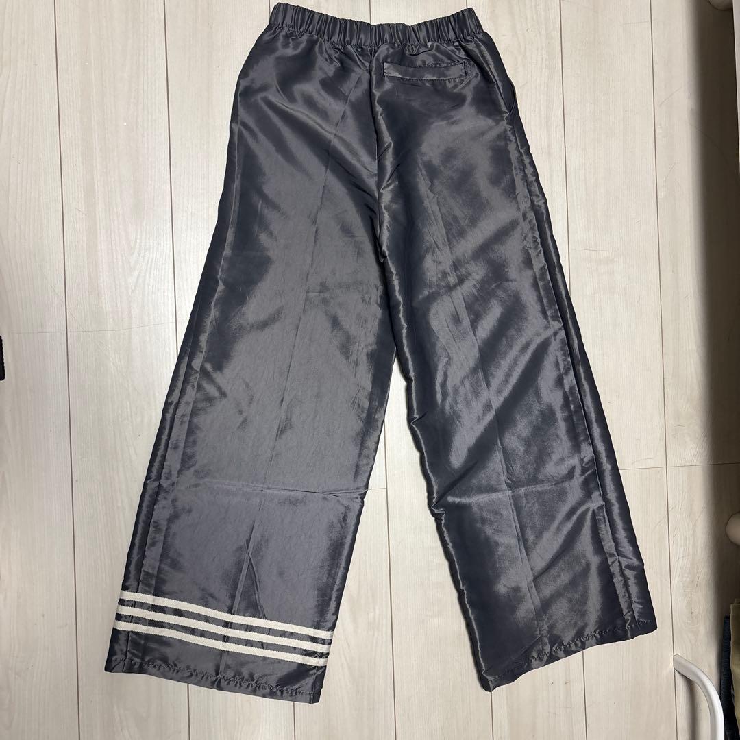 adidas ワイドジャージパンツ L