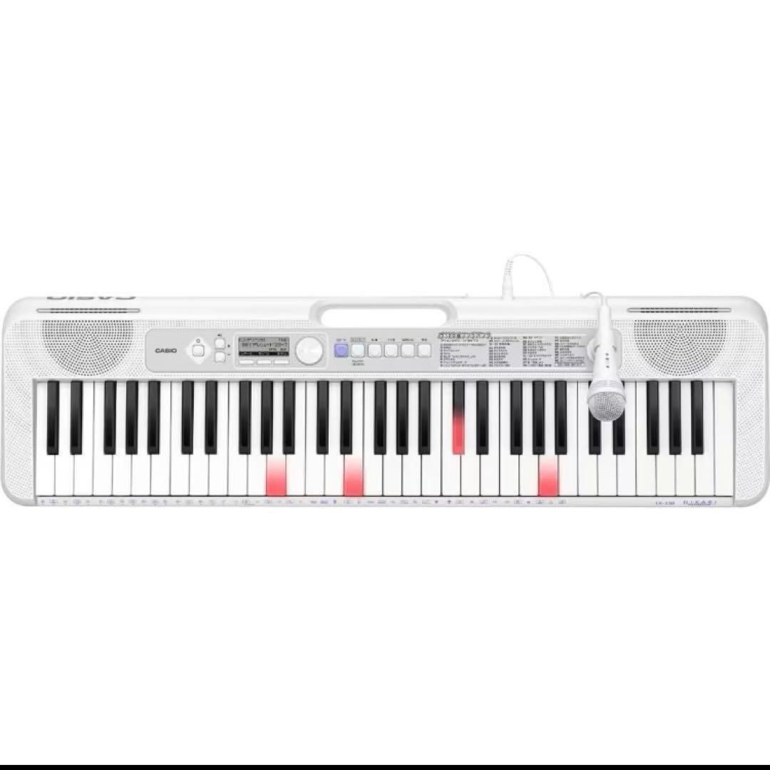 CASIO LK-330 Casioton光ナビゲーションキーボード　61鍵盤