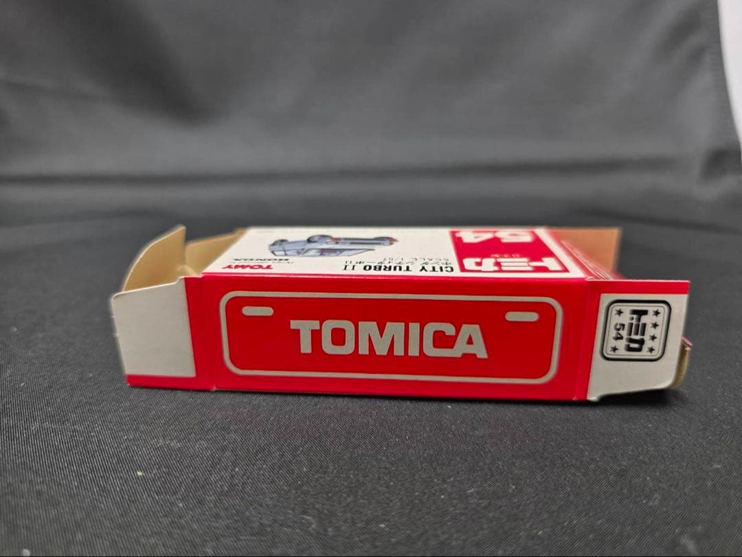 トミカ赤箱54ホンダシティターボⅡ(日本製) 河口湖ミュージアム特注