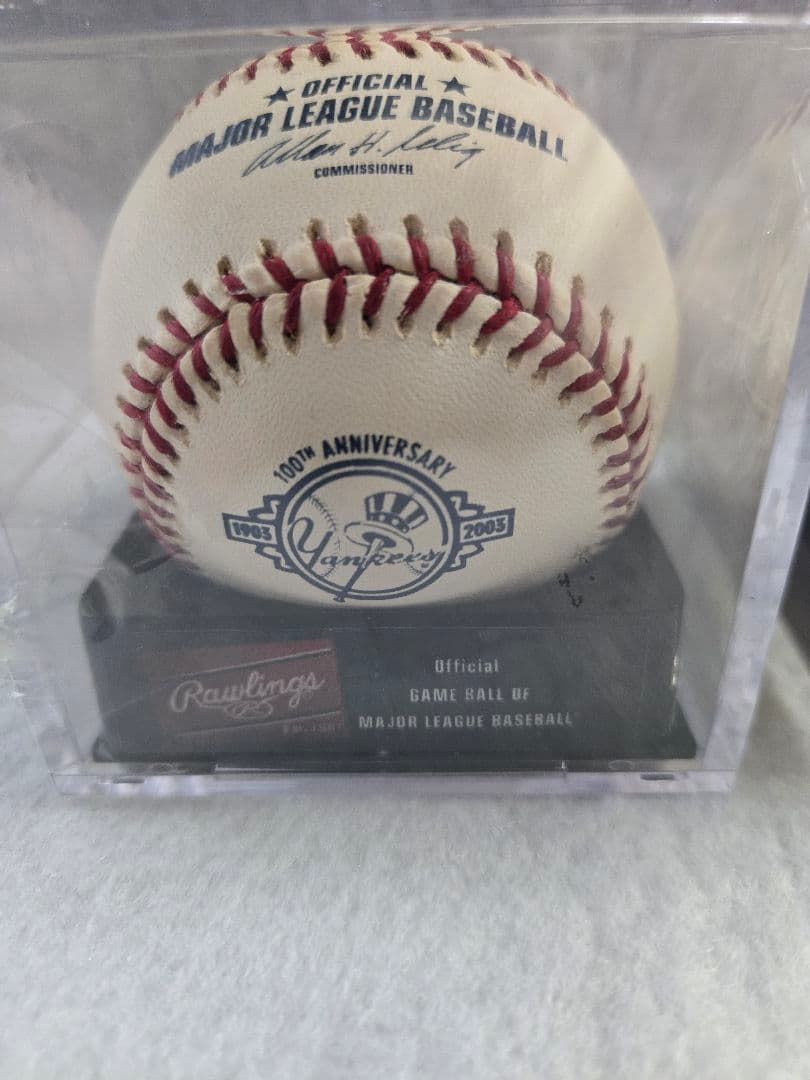 MLB ヤンキース100周年＆2004年オールスターゲーム公式球セット