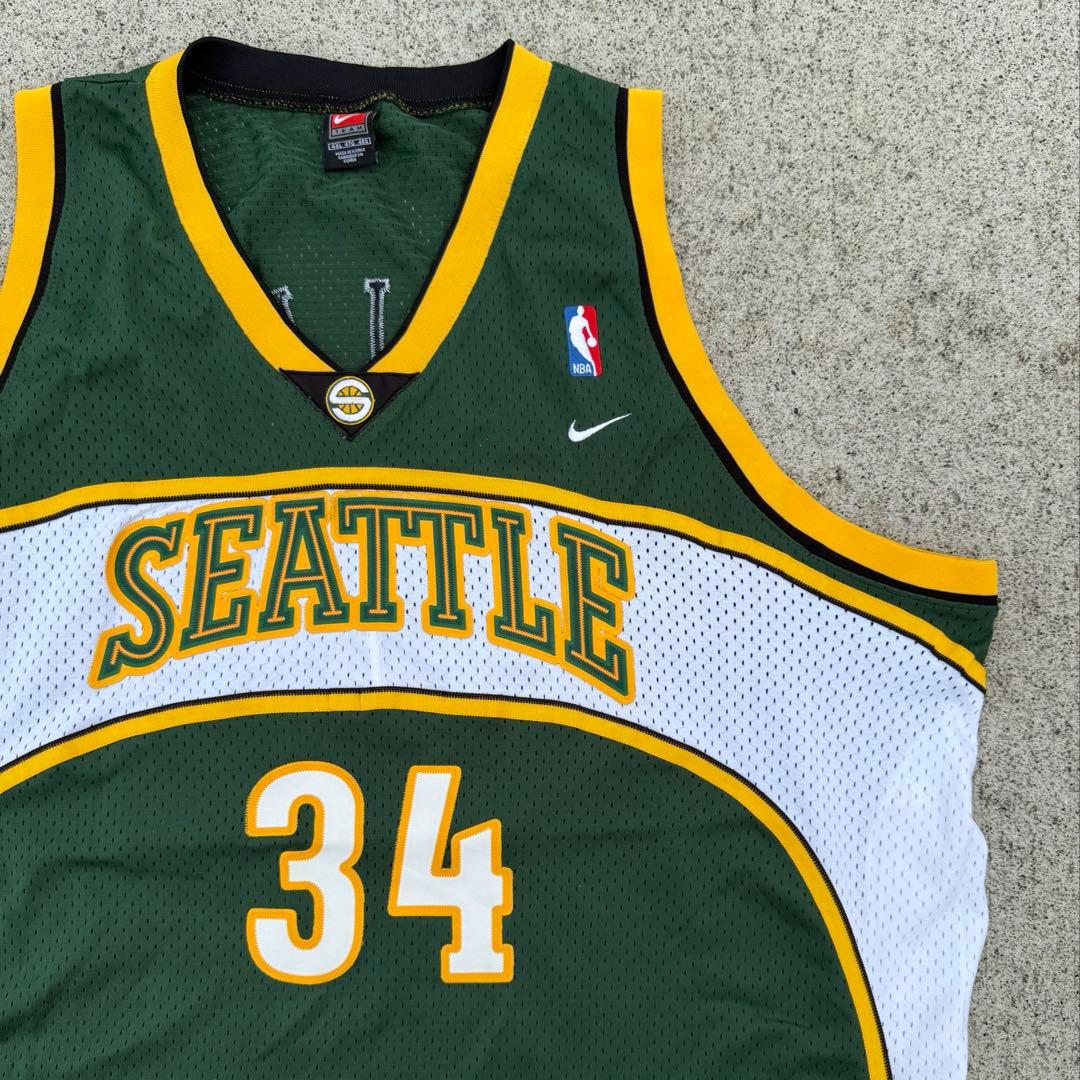 90s nba nike seattle 34 allen ユニフォーム