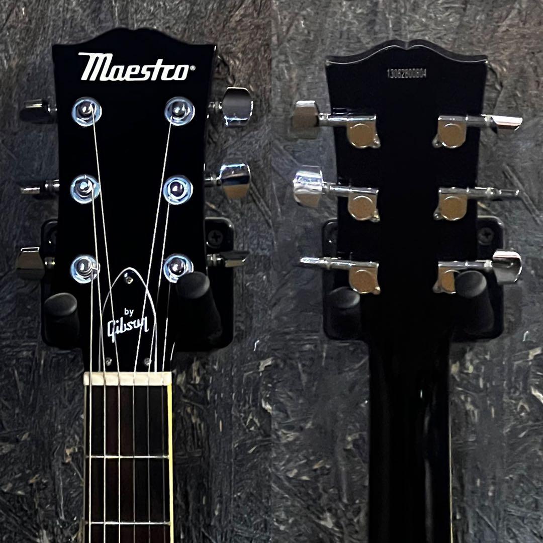 Maestro by Gibson レスポール ブラック 管AT