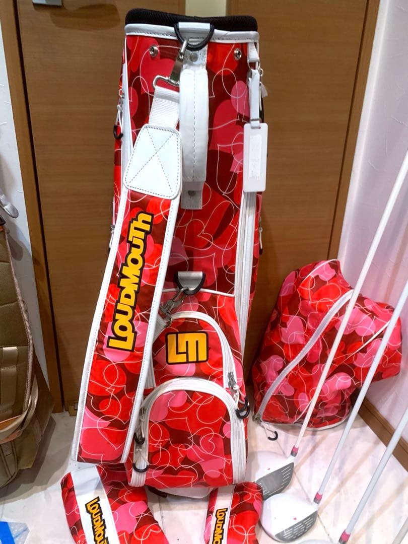 良品　レディースゴルフクラブ セット　ラウドマウス　可愛く優しい　初心者〜