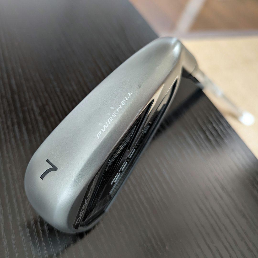 プーマコブラ7番アイアン初心者ゴルフクラブ中古ダークスピード エレベートSメンズ