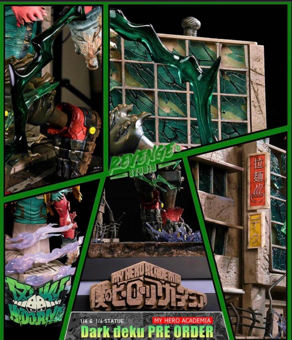 ☆1/4ダークデク フィギュアDark Deku ガレキ 僕のヒーローアカデミア