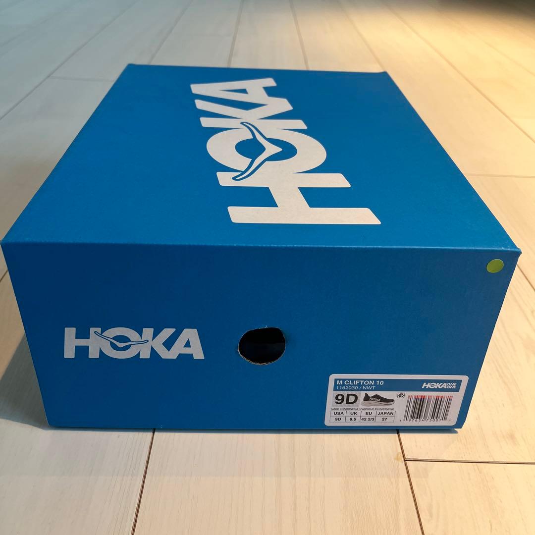 新品HOKA ホカクリフトン10 ネイビー(27cm)
