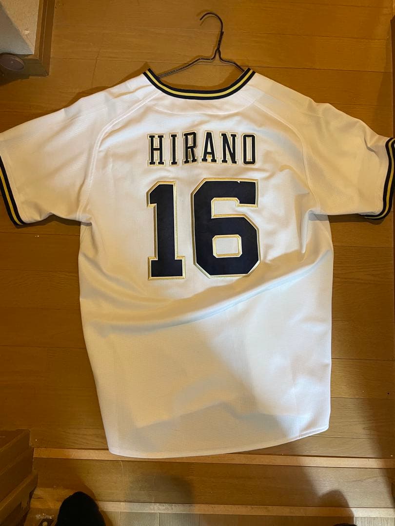 オリックス・バファローズ ユニフォーム 16 Hirano