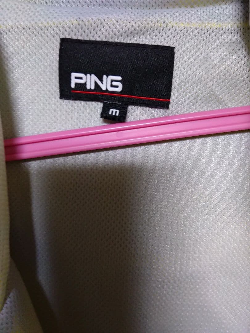 PING ナイロンジャケット イエロー