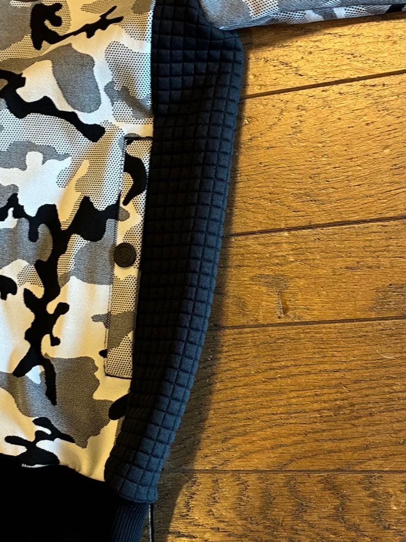 新品SY32カモフラージュ ジップアップジャケット XL