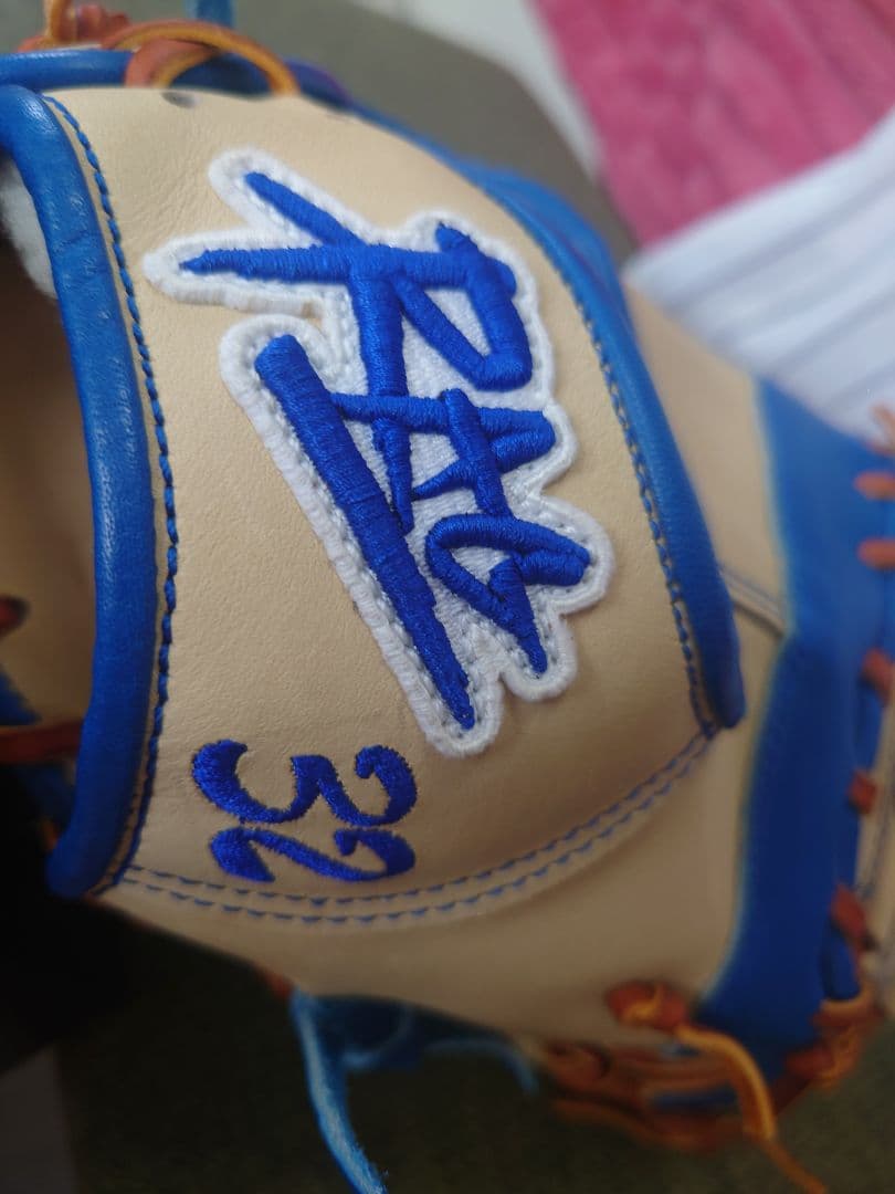 T*君様 NPB ラグデリオン プロ野球選手支給品硬式 グラブ、ミット2点セット
