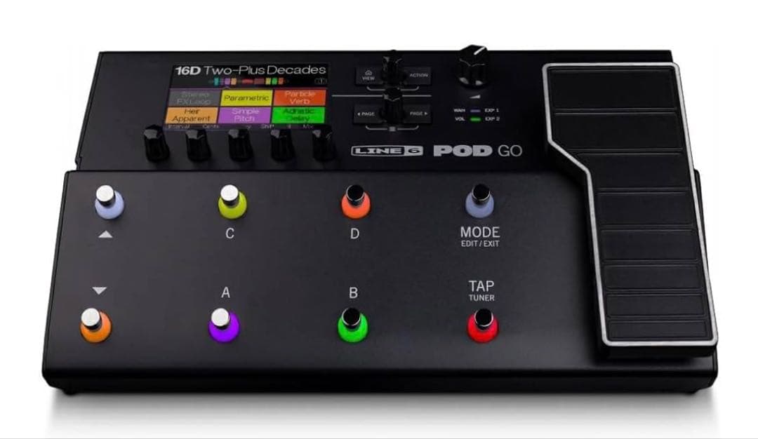 新品未開封。LINE 6 POD GO ギターエフェクター