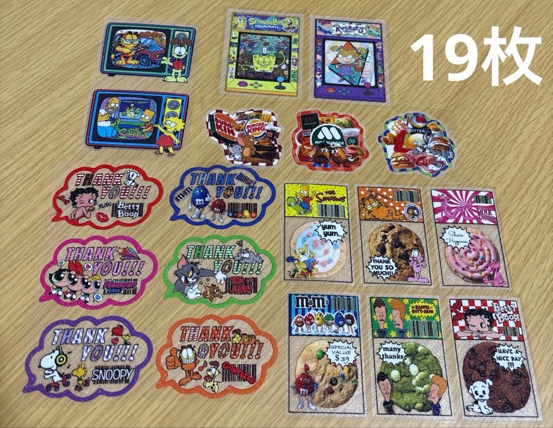 アメキャラ　ロールシール　切り売り　詰め合わせパック300枚　現品限り❣️