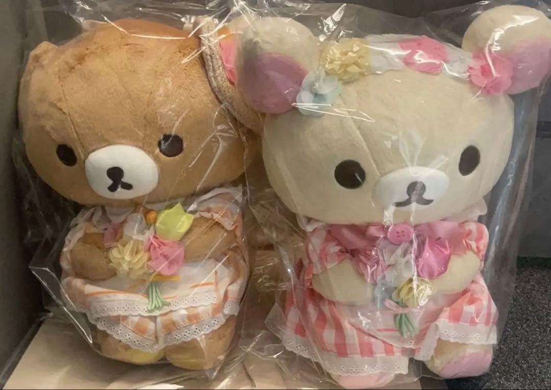 コリラックマ　チャイロイコグマ　スペシャルぬいぐるみ 2点セット