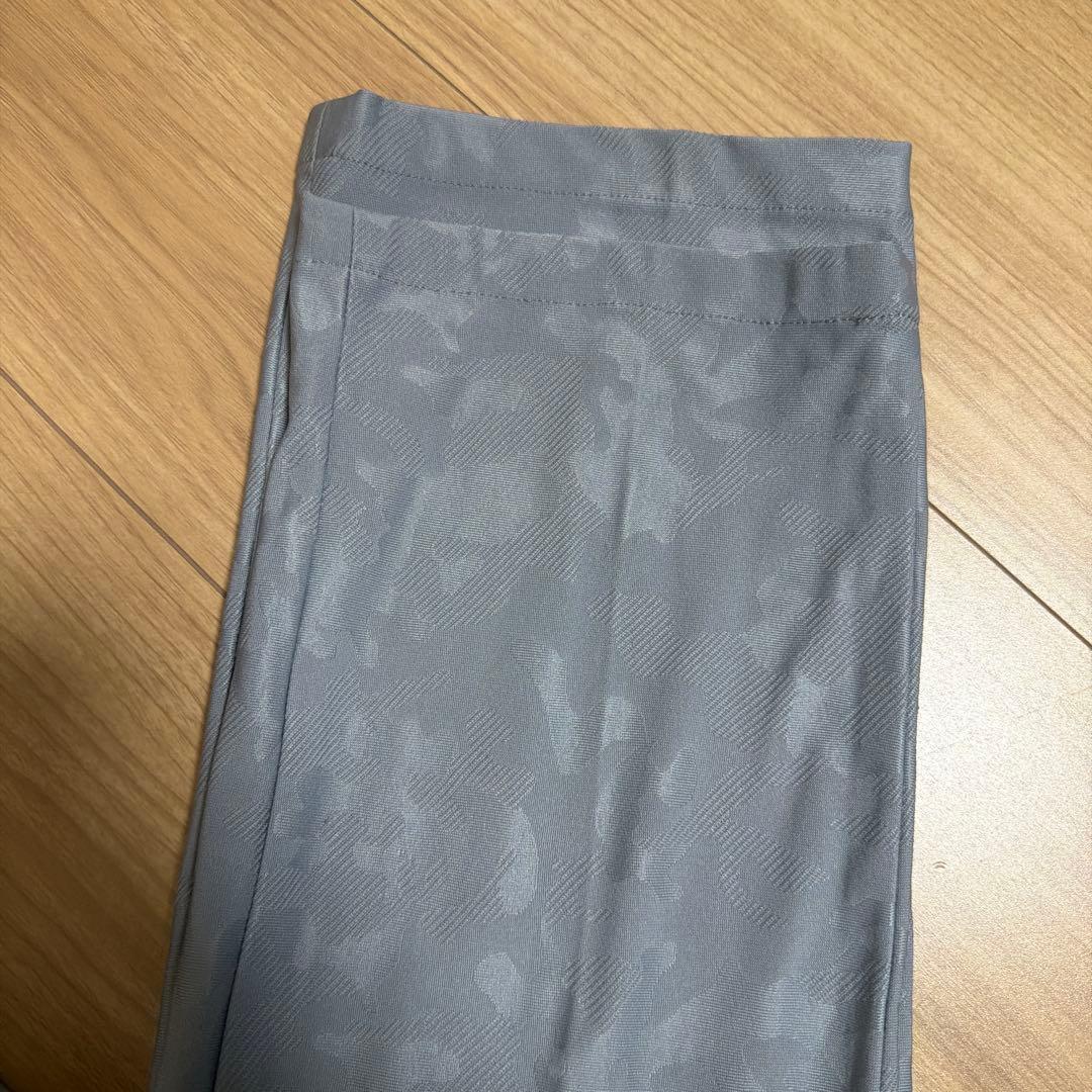 ばっさー　ブリーフィング　グレー 迷彩柄 ゴルフパンツ