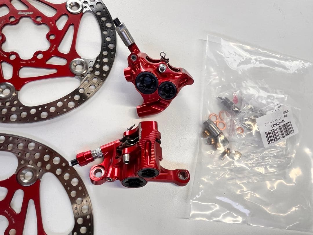 HOPE RX4 SRAM レッド ディスクブレーキセット