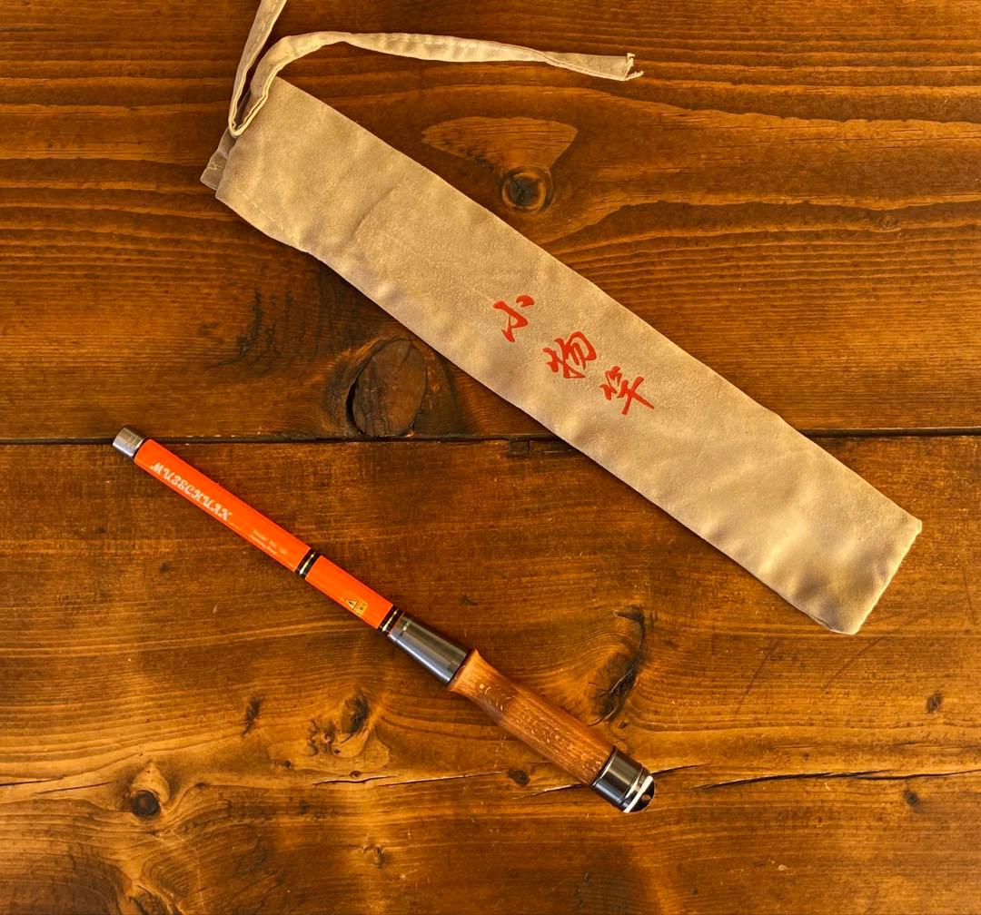 小物釣り竿　タナゴ竿　ウッドグリップ　1.8M ウッドグリップ　振り出し竿 新品