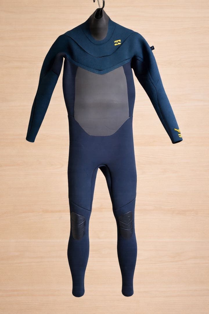 BILLABONG フロントジップ　セミドライ　メンズ