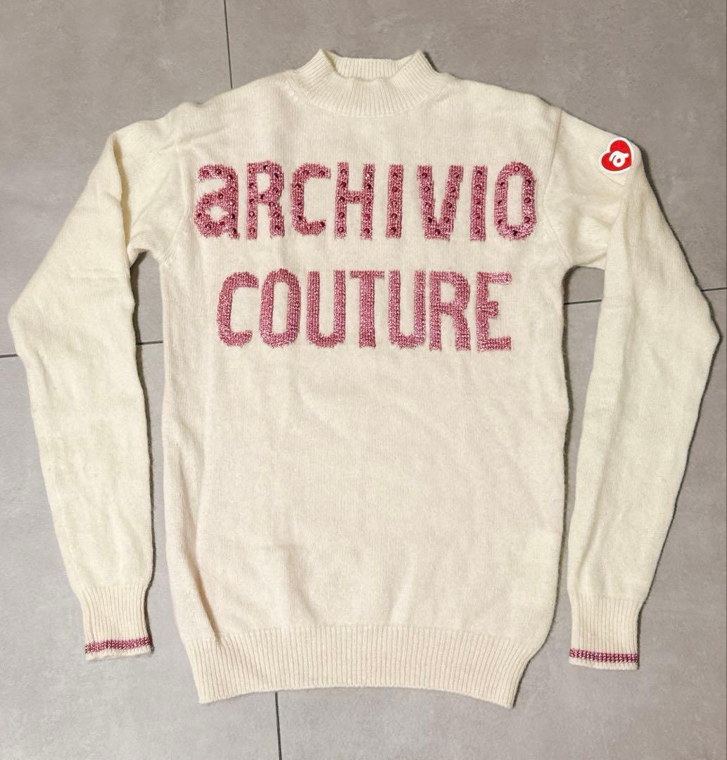 アルチビオarchivioカシミヤ100% ニットプルオーバー