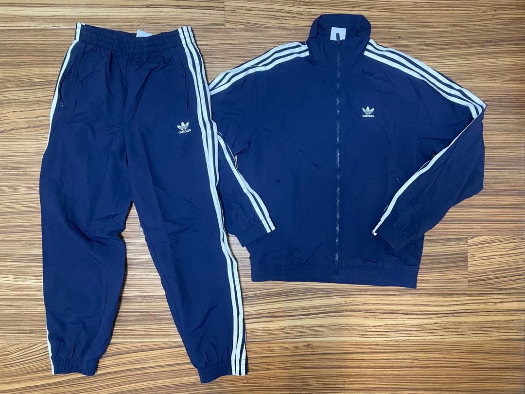 adidas ウーブン ファイヤーバード ナイロンジャケットパンツ M