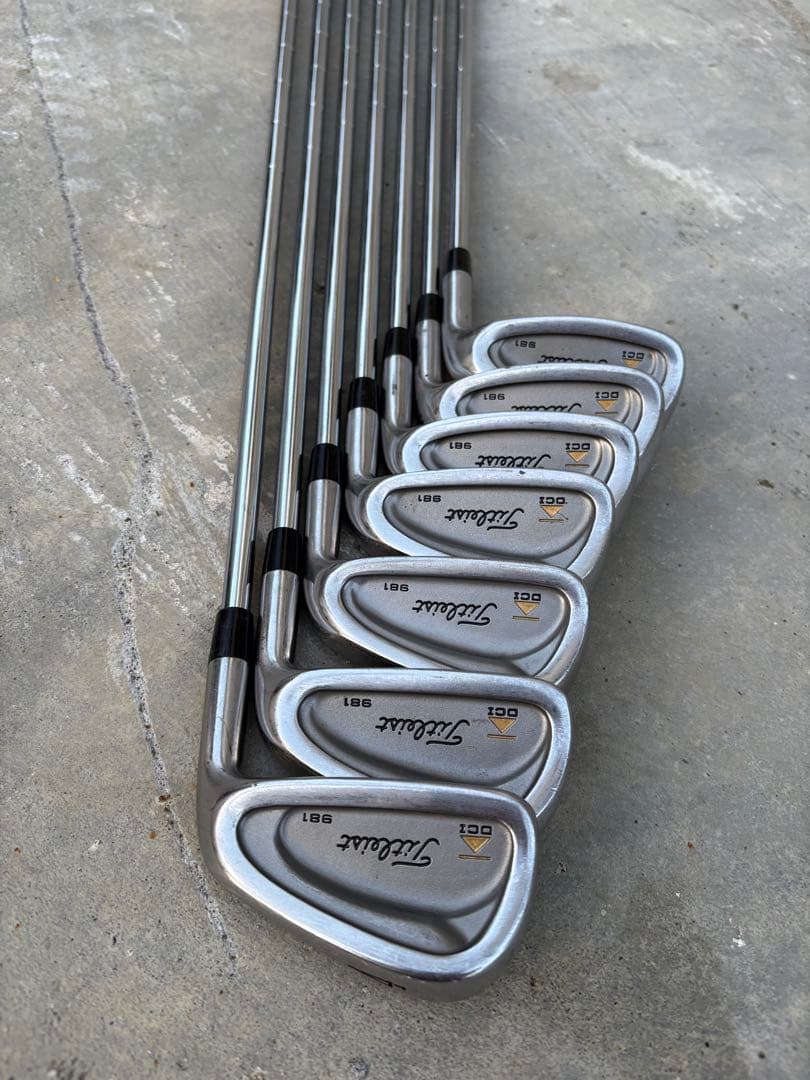 Titleist DCI 981 アイアンセット 7本　タイトリスト