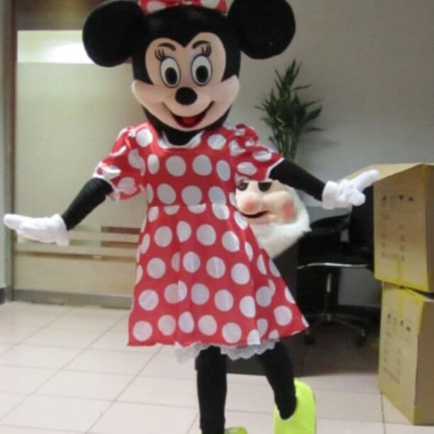 ハロウィン特価！ミニー着ぐるみコスプレ　忘年会　余興　二次会　お遊戯会　誕生日会