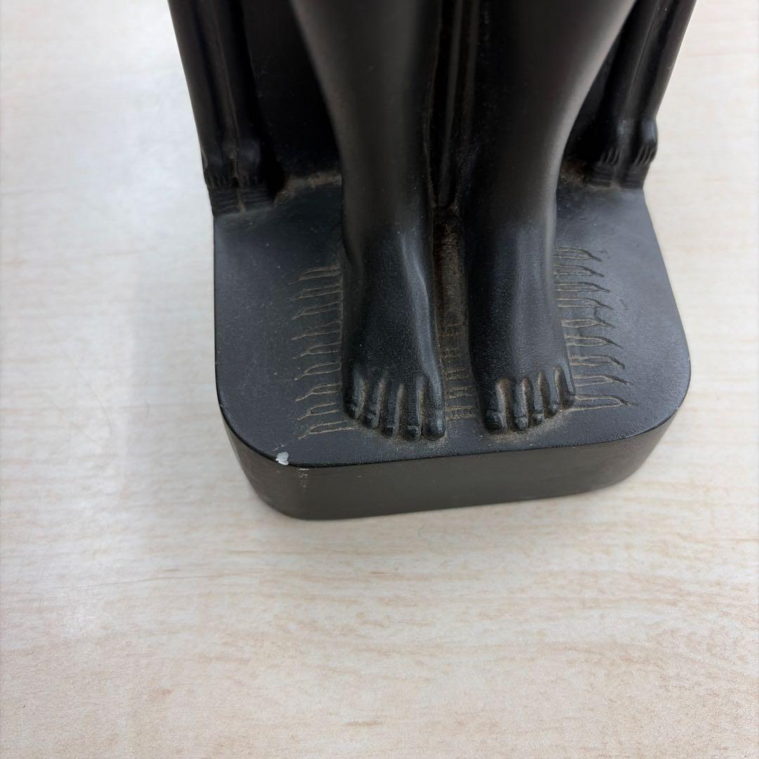 古代エジプト 王と女王　ブックエンド　2体セット