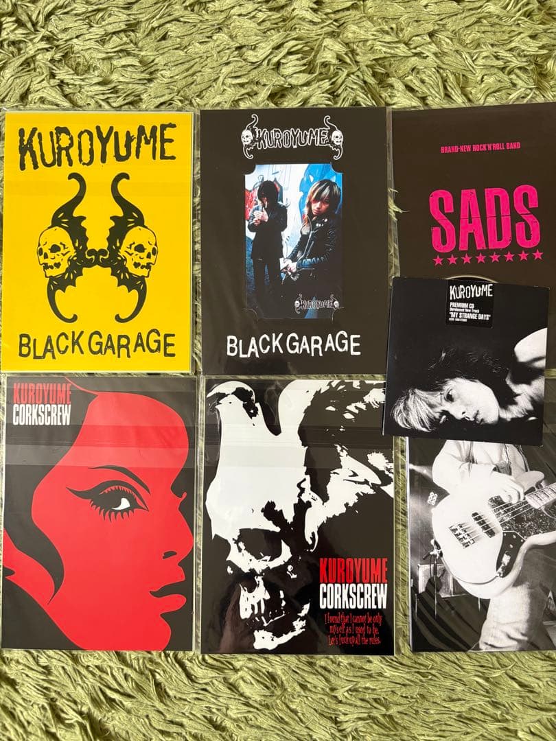 黒夢　KUROYUME BLACK GARAGE ステッカー　カードセット