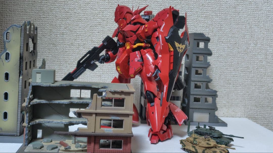 1/144 破壊されたビル ジオラマセット