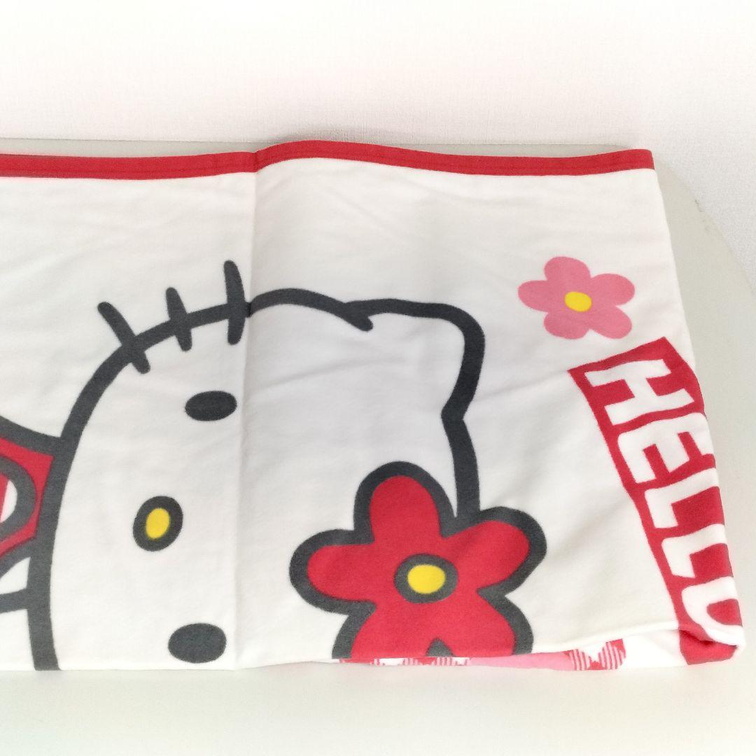 当時物 未使用 ハローキティ 綿毛布 100×140 サンリオ 1999年