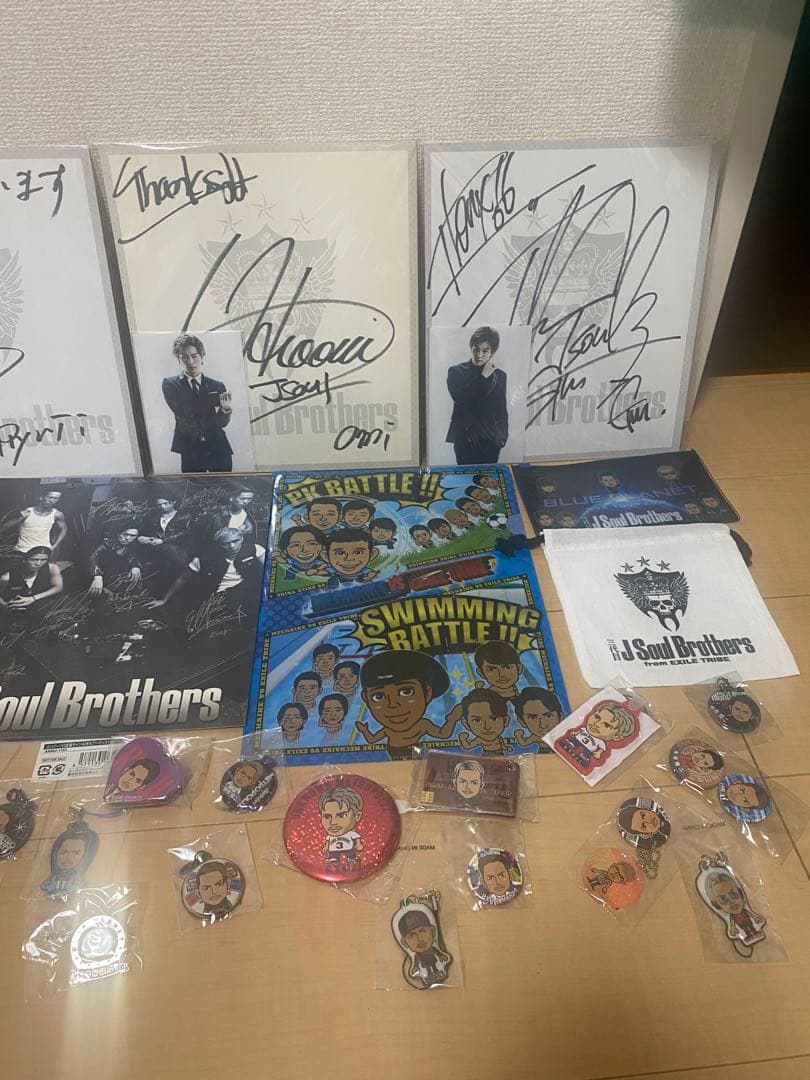 三代目J Soul Brothers 直筆サイン色紙色々セット