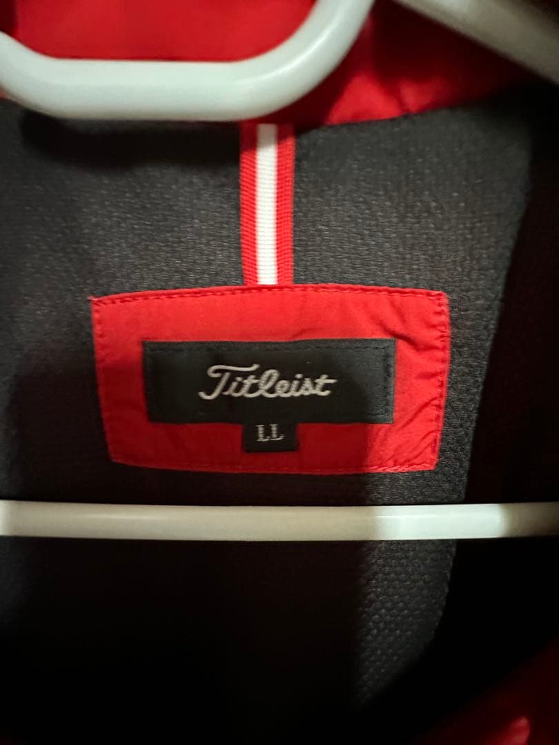 Titleist ゴルフ ベスト LL レッド