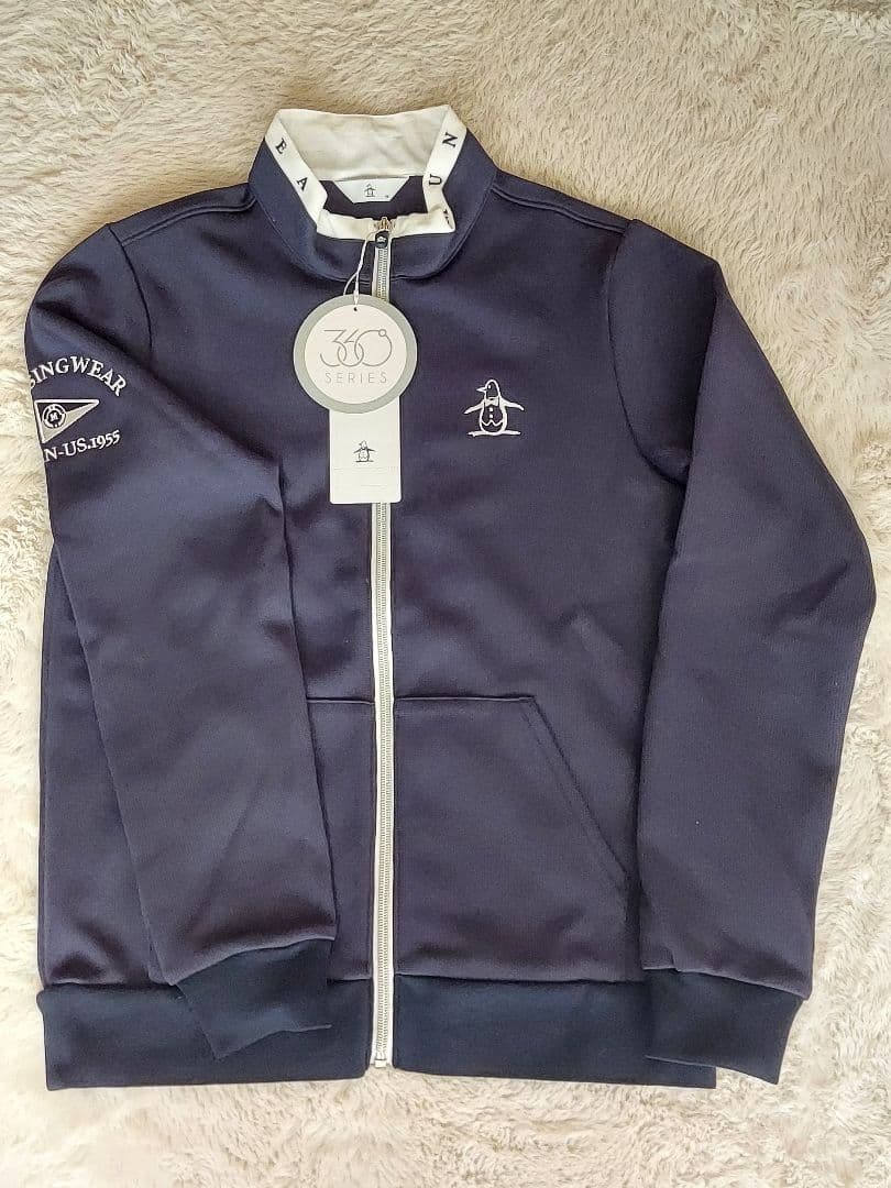 【新品】Munsingwear ネイビー Mジャケット