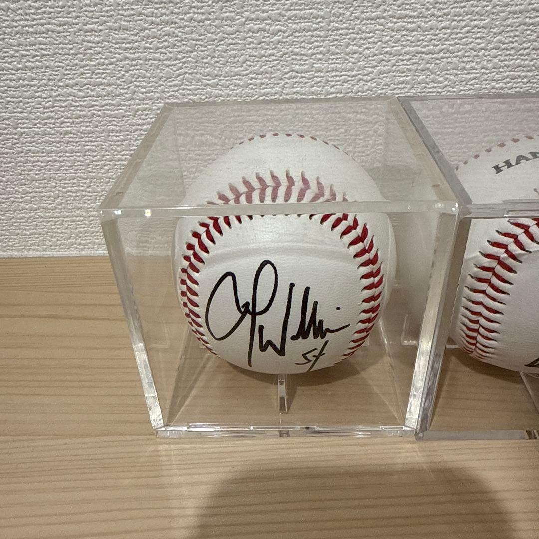 JEK ウィリアムス　藤川球児　久保田　直筆サインボール　阪神タイガース