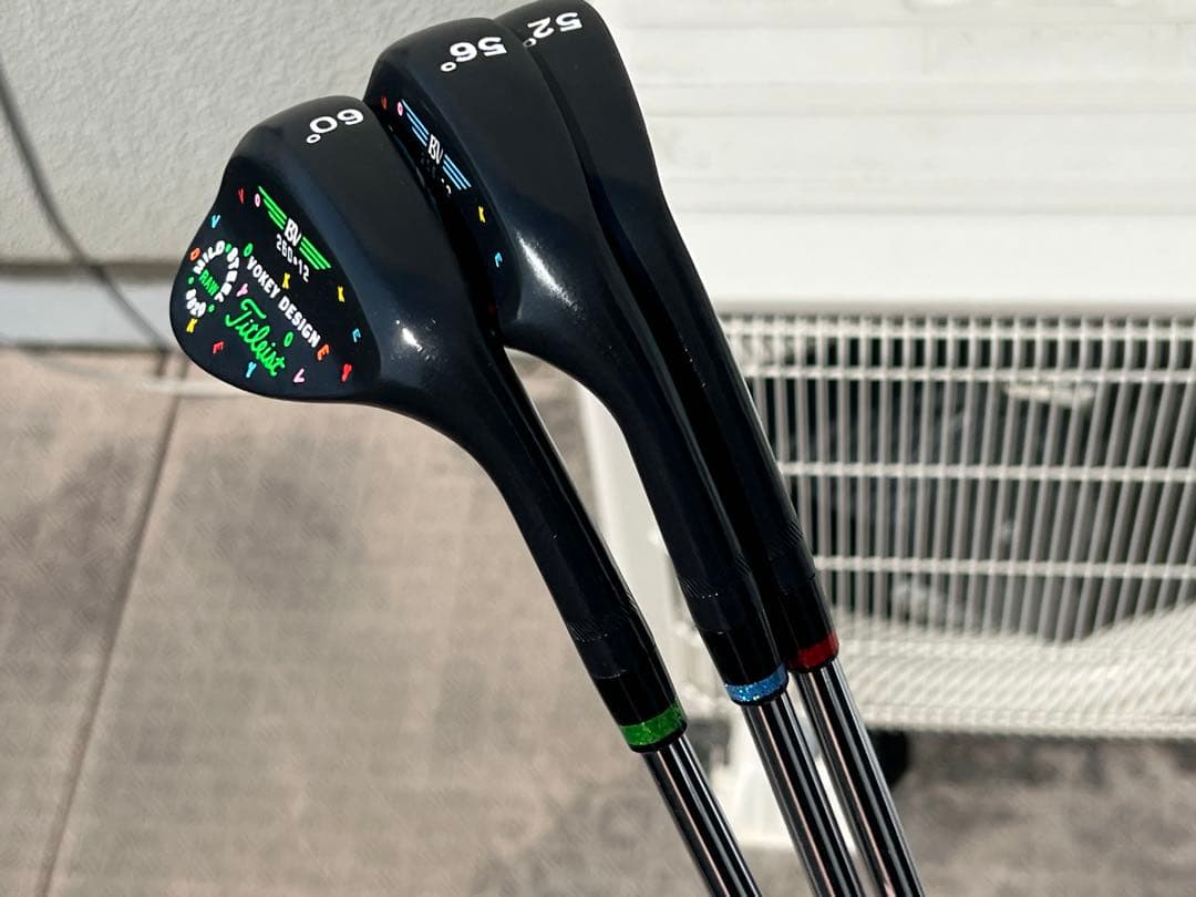 タイトリスト ウェッジ ボーケイ 52&56&60 vokey raw