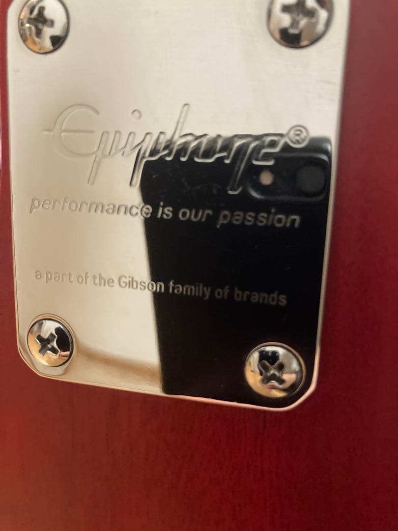 Epiphone Les Paulスタイル エレキギター レッド