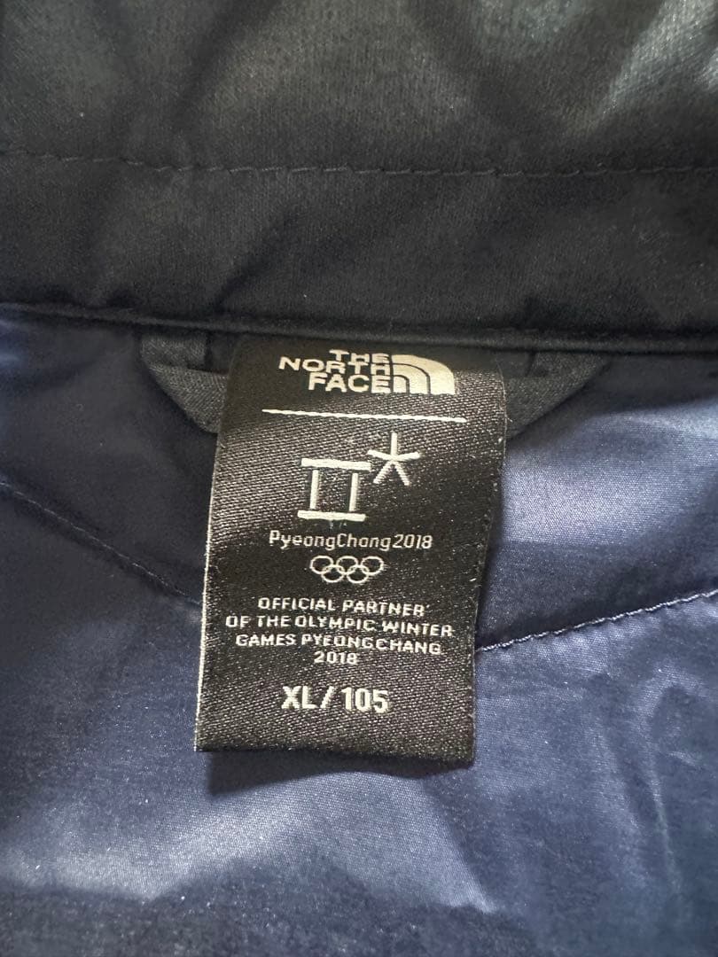 韓国限定　THE NORTH FACE 平昌五輪 中綿ジャケット　XL