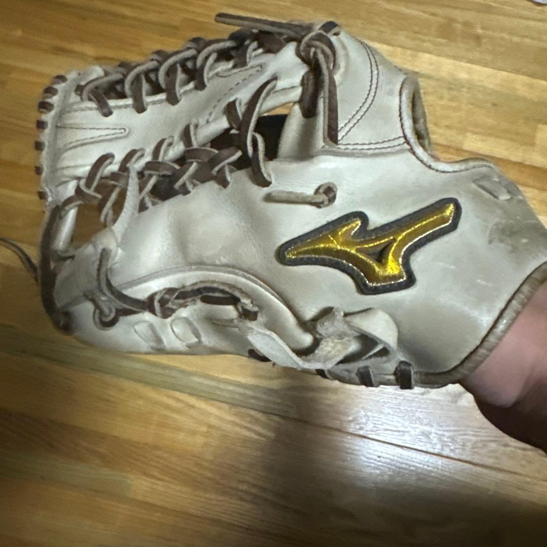 Mizuno 硬式グローブ ベージュ