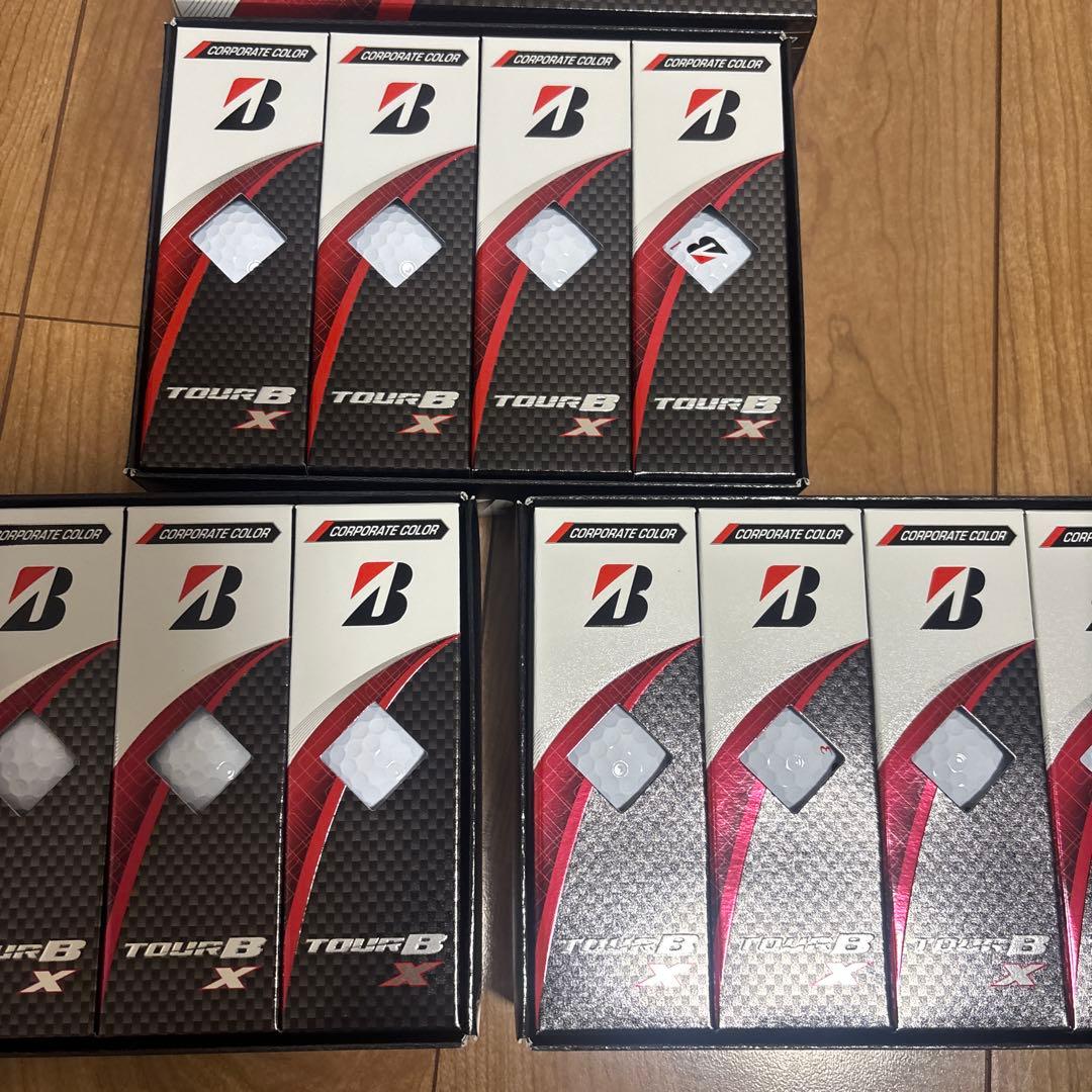 ブリヂストン ゴルフボールTOUR B X 3箱セット