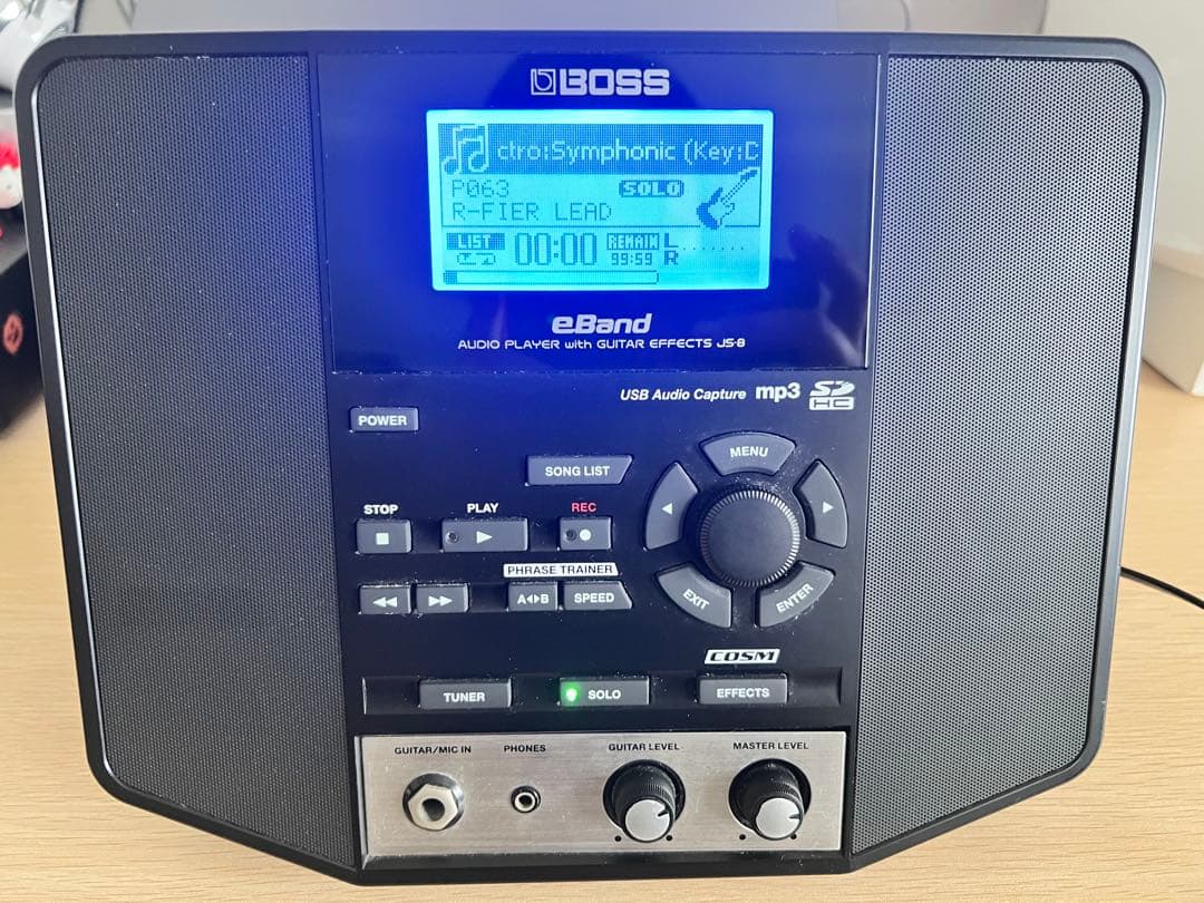 BOSS eBand JS-8 多機能ギターエフェクター付きオーディオプレーヤー