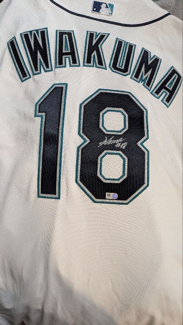 MARINERS IWAKUMA 18 マリナーズ　岩隈ユニフォーム